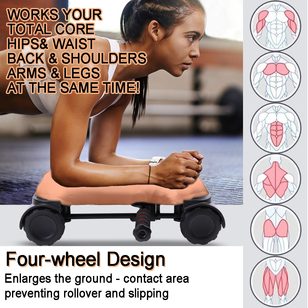Karın Kası Egzersiz Aleti, 4 T - Ab Roller Wheel With Elbow Support incelemesi ve fiyatı