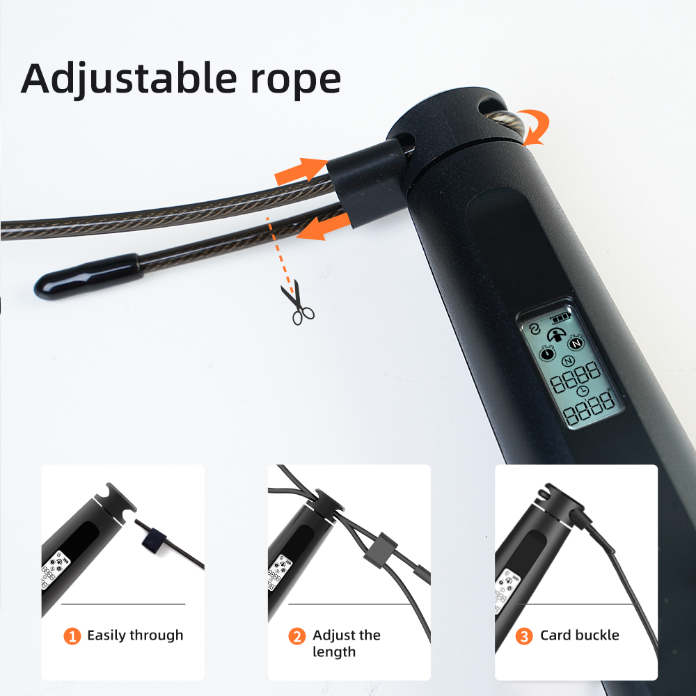 Fitness için akıllı atlama ipi - Smart Jump Rope Digital Counter incelemesi ve fiyatı