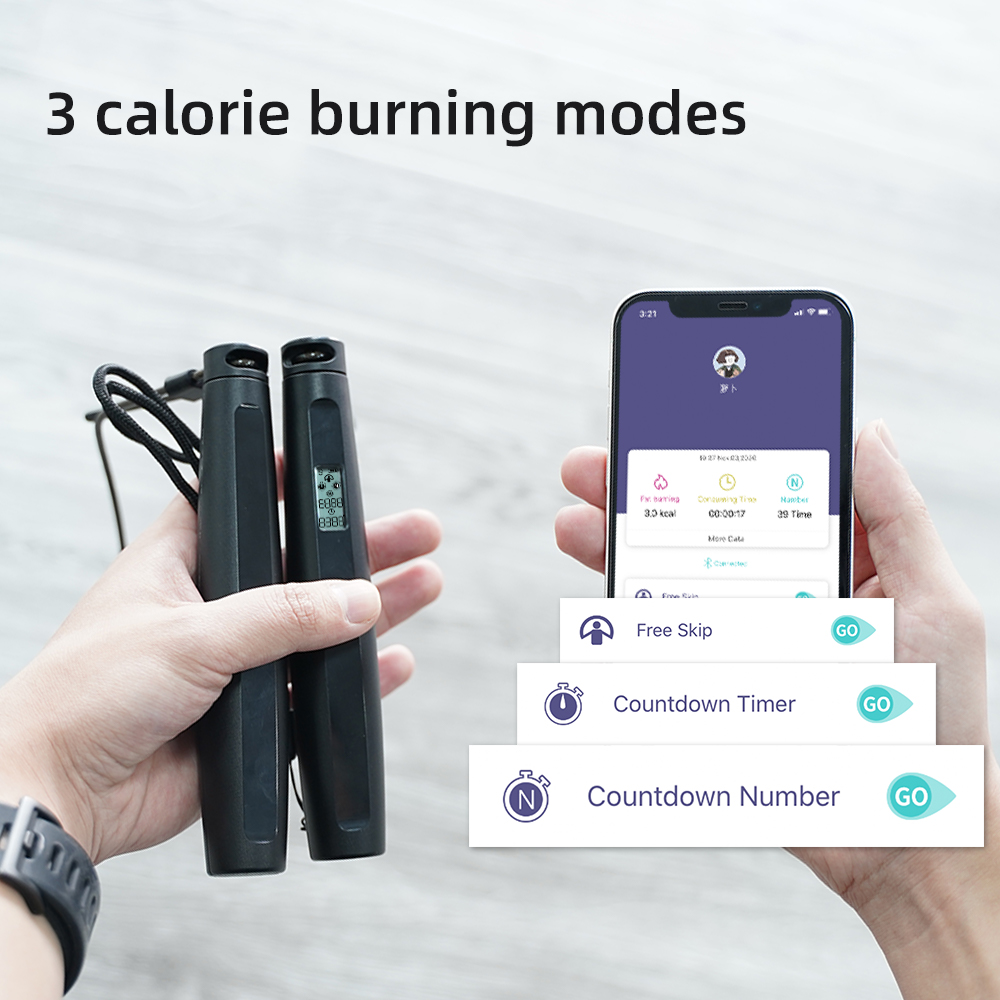 Fitness için akıllı atlama ipi - Smart Jump Rope Digital Counter incelemesi ve fiyatı