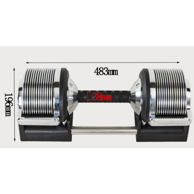 32 kg Ağırlığında, Gümüş Rengi - Adjustable Dumbbell Pair 40Kg incelemesi ve fiyatı